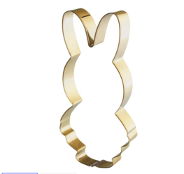 miffy cookie cutter gold - 15 cm