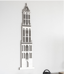 Cityshapes Domtoren populieren hout 90 cm (alleen in de winkel op te halen)