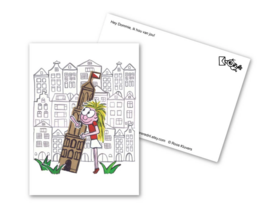 Hey Dommie kaartje - Roses are Red