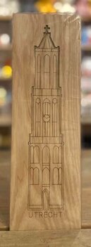 Binthout houten Domtoren sticker