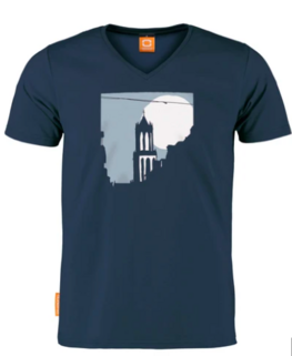 De Domtoren XXXL V-hals Premium t-shirt by Okimono 