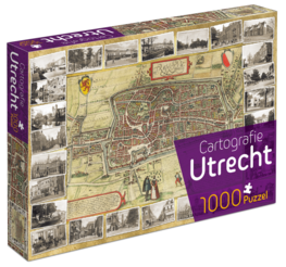 Utrecht cartografie legpuzzel - 1000 stukjes