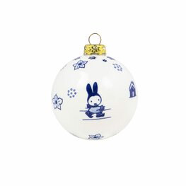 Royal Delft nijntje kerstbal 