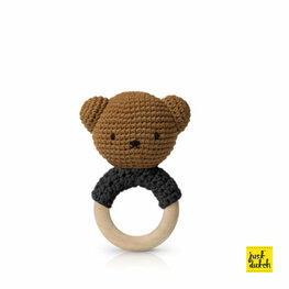 boris handmade bijtring, zwart + muziek