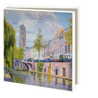 Kaartenmapje met envelop Utrecht met tekeningen van Anna Kooij