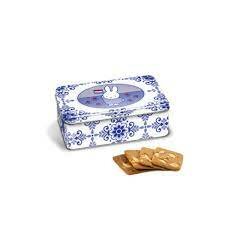 miffy biscuit tin with almond biscuits