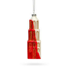De ballen uit Utrecht Domtoren rood/wit
