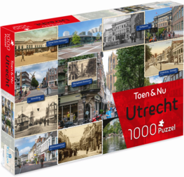 Utrecht Toen en Nu puzzel - 1000 stukjes 