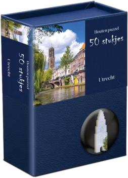 Houten puzzel Utrecht - 50 stukjes