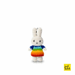 nijntje sleutelhanger handmade regenboog