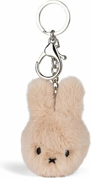 miffy keychain fuzzy beige - 6 cm