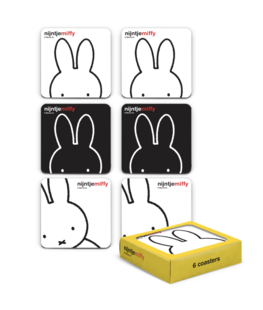 Coaster Box miffy &ndash; Snoet (Set of 6)