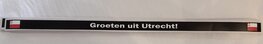 Groeten uit Utrecht sticker - 50 cm 