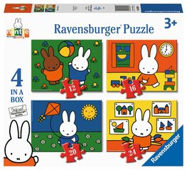 Ravensburger nijntje 4 in 1 box puzzel - 12+16+20+24 stukjes kinderpuzzel