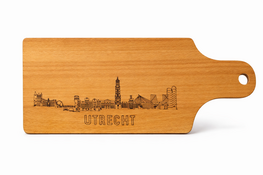 Cityshapes kaasplankje met skyline Utrecht 28 x 11