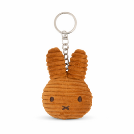 miffy keychain flat corduroy cinnamon - 10 cm