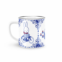 Keramische mok nijntje souvenir blauw 