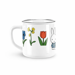 Keramische mok nijntje en de wilde bloemen