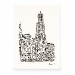 Ansichtkaart Jeroen Krul - Vismarkt 