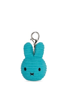 miffy keychain flat corduroy teal - 10 cm