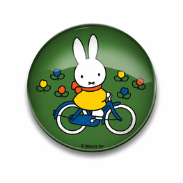 Glasmagneet nijntje fiets