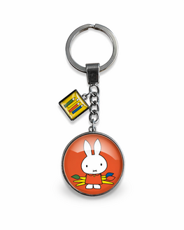 Keychain glass miffy artist