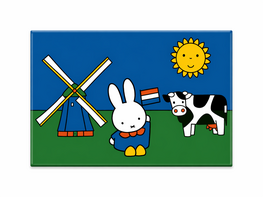 nijntje 2D magneet - Holland weiland 