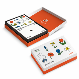 miffy flowers playing card set