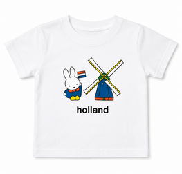 T-shirt nijntje molen wit (volwassen maten)