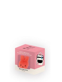 nijntje fuzzy broche Bright Coral in giftbox 