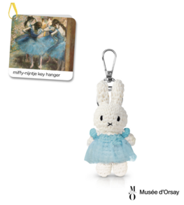 nijntje handmade sleutelhanger Degas blauw