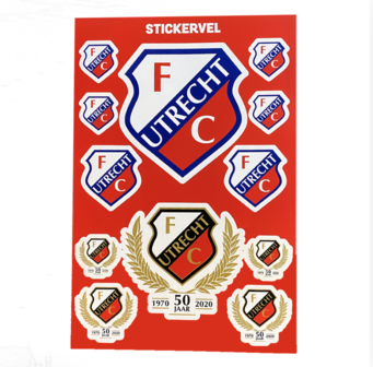 FC Utrecht stickervel