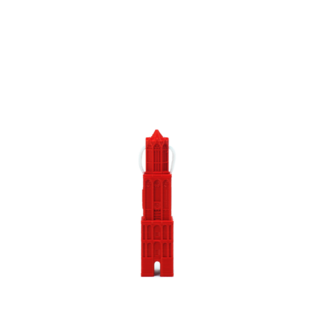 Ruig 3D Christmas tree hanger Domtower red