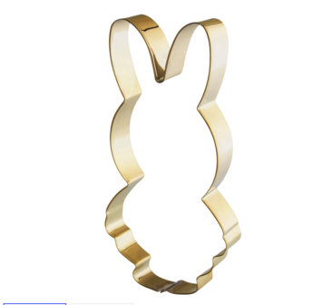 miffy cookie cutter gold 15 cm