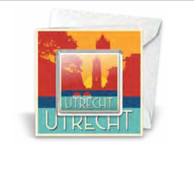Silhouet giftcard magneet Utrecht