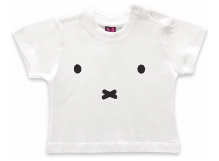 miffy t-shirt snout white 116