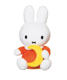 Sickle cell miffy cuddly toy with moon 25 cm