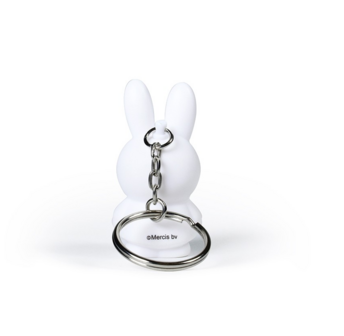 miffy keychain 3D white 