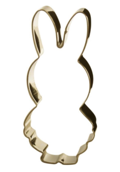 miffy cookie cutter gold 10 cm