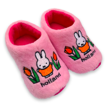 miffy soft clog Holland tulips pink 0/6 months