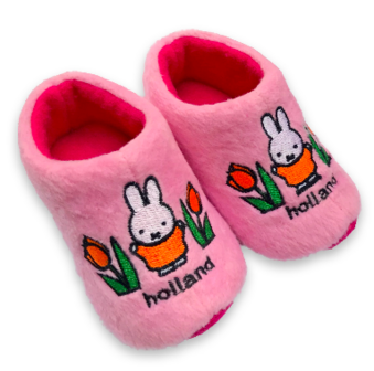 miffy soft clog Holland tulips pink 7/12 months