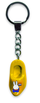 nijntje sleutelhanger klomp souvenir geel