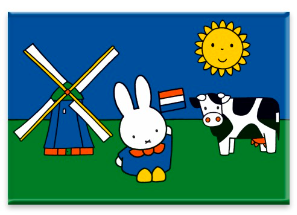miffy magnet Holland cow 