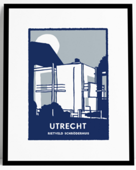 Lucas van Hapert 40/50 silkscreen Rietveld Schr&ouml;derhuis