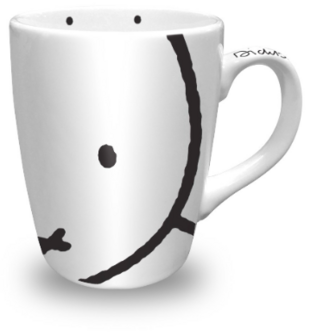 miffy mug relax snout white