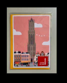 Utrecht prentenboek A5 kaart met envelop