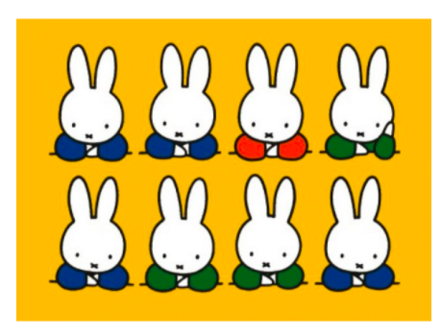 miffy postcard with envelop 8 miffy&#039;s