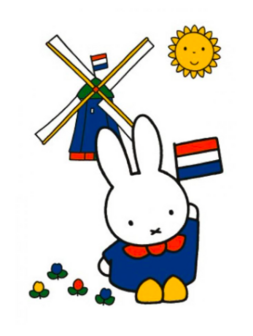 miffy postcard Holland 