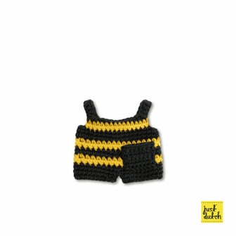 Gestreepte bijenoverall handmade 