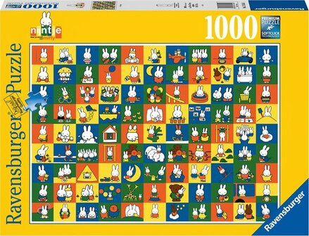 nijntje puzzels 99 nijntjes (1000 stukjes)